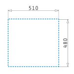 Set 3in1 chiuveta granit Cristal 1B 53x50 Carbon - imagine 3