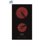 Plita electrica Pyramis PHC31210FMB Black Glass