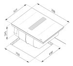 Ansamblu down air Pyramis ABYSSO - imagine 3