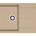 Chiuveta bucatarie Pyramis ITHAKA 79x50 1B 1D Dark Beige