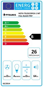 Hota telescopica Pyramis Sliding ATM1 Full Black - imagine 3