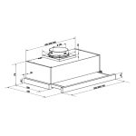 Hota telescopica Pyramis Sliding ATM1 Full Black - imagine 2