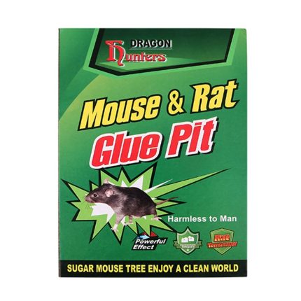 Capcana Autoadeziva pentru Soareci, Team, Placa Autoadeziva pentru Rozatoare cu Efect Puternic de Imobilizare, Capcana cu Lipici, pentru Uz Casnic, 21 x 15 xm Verde/Galben