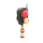 Husa Suport pentru Kendama, Team, din Piele Ecologica Rezistenta in Timp, Diametrul 6 cm,