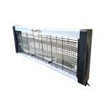 Lampa Electrica UV Anti Insecte, Team, Lumina Neon, 2 tuburi cu putere de 40W, Suspensie Perete, Carcasa din Plastic Metalica, 64 x 25 x 6 cm Alb