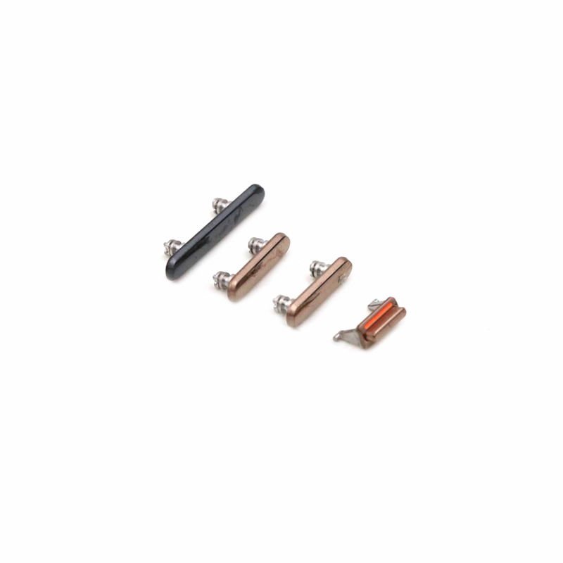 0201720381G_1.jpg Housing Button Set For iPhone 11 Pro Gold OEM-Equivalent - imagine 1
