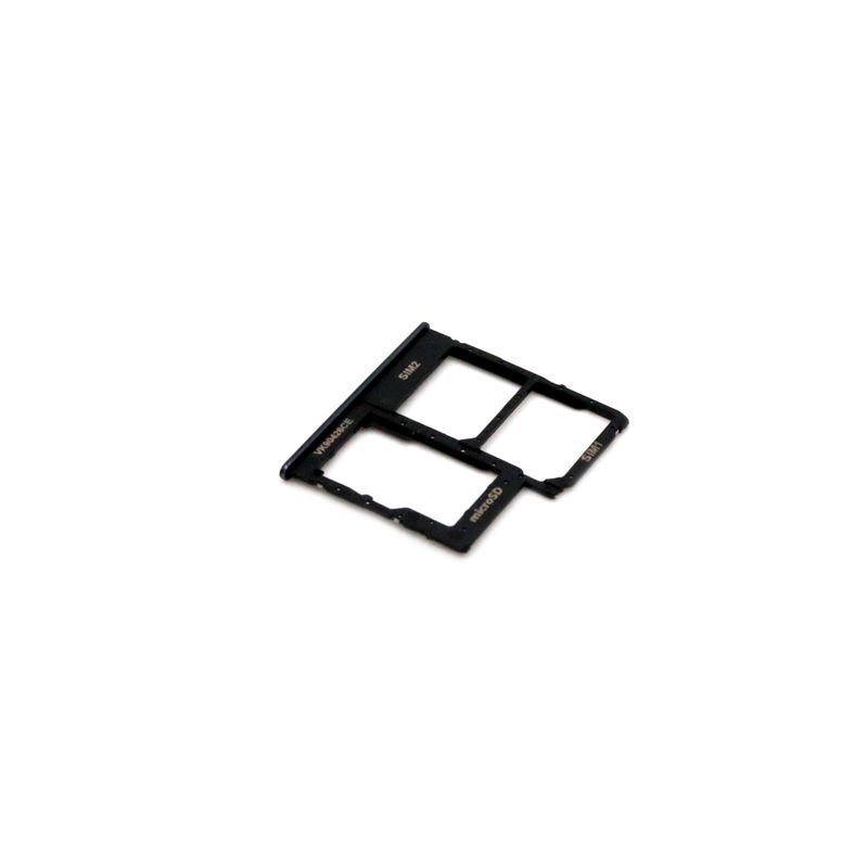 0202070517B_1.jpg Nano Sim card Tray For Samsung Galaxy A40 (A405F) Black OEM-Equivalent - imagine 1