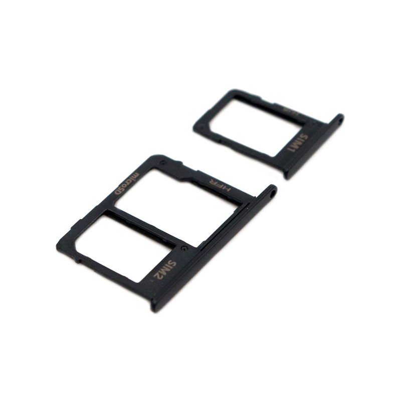 0202190553B_1.jpg Nano Sim Card Tray For Samsung Galaxy J8 2018 (J800F) Black OEM-Equivalent - imagine 1