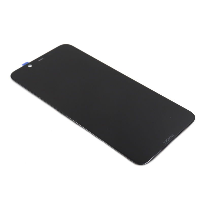0207220559B_1.jpg Display For Nokia 8.1 Black OEM-Equivalent - imagine 1