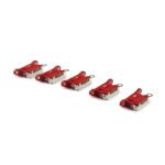 Charging Port ( 5 Pieces , Soldering Required) For iPhone 13/13 mini Red OEM-Equivalent