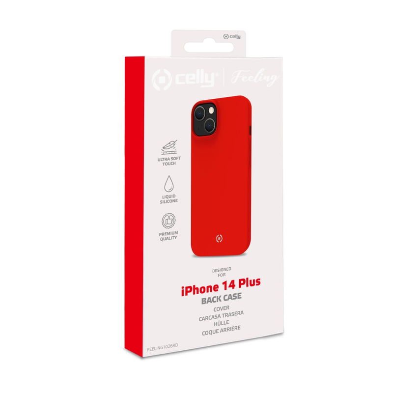 6379667668R_8207771767.jpg Celly Feeling for Case For iPhone 14 Plus Red - imagine 1