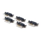 Charging Port ( 5 Pieces , Soldering Required) For iPhone 14/14 Plus Black OEM-Equivalent