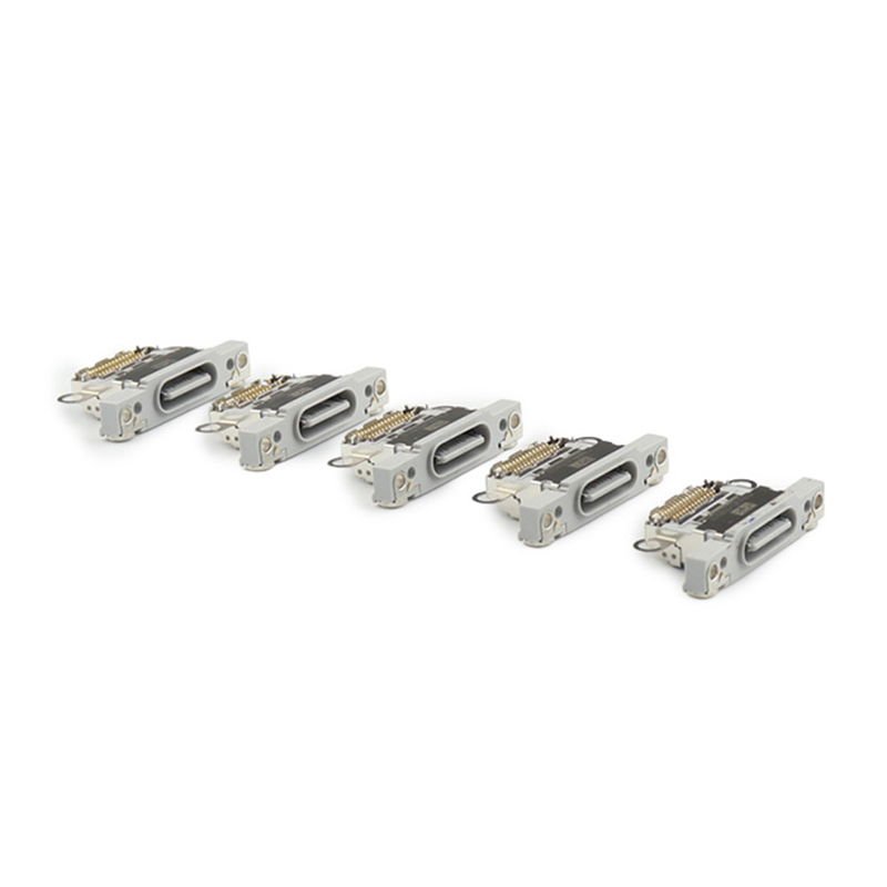 Alx1xnOJEXMj3fFNqiSCQtCu2IdftK-metaTkEwOFhJTDcxV18xLmpwZw-.jpg Charging Port ( 5 Pieces , Soldering Required) For iPhone 16/ 16 Plus White OEM-Equivalent - imagine 1
