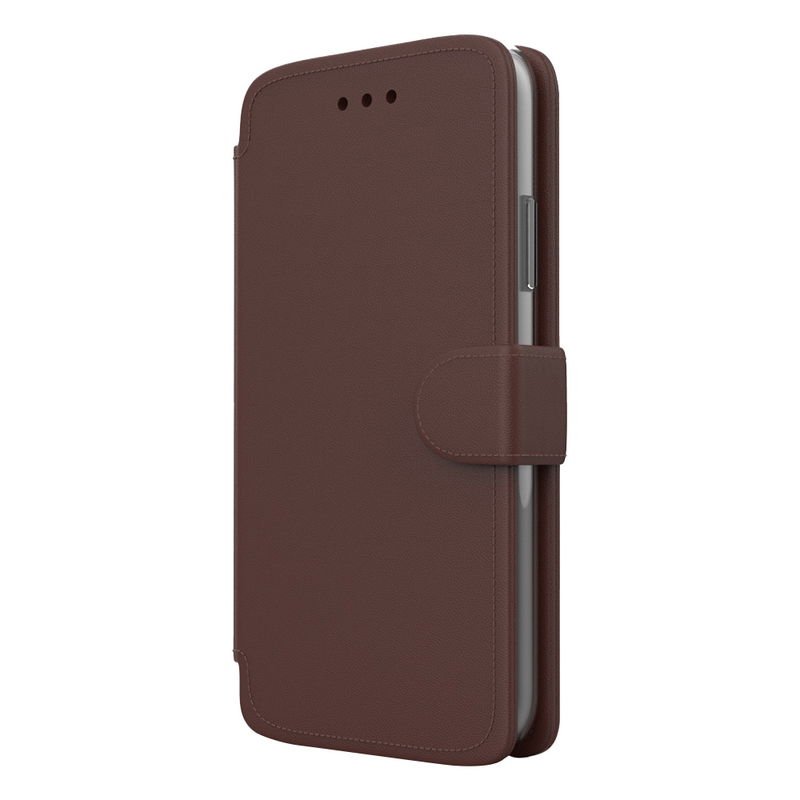 EY80BPF69A_3367437227.jpg NOVANL BookMate Case For iPhone 15 Plus Brown - imagine 1
