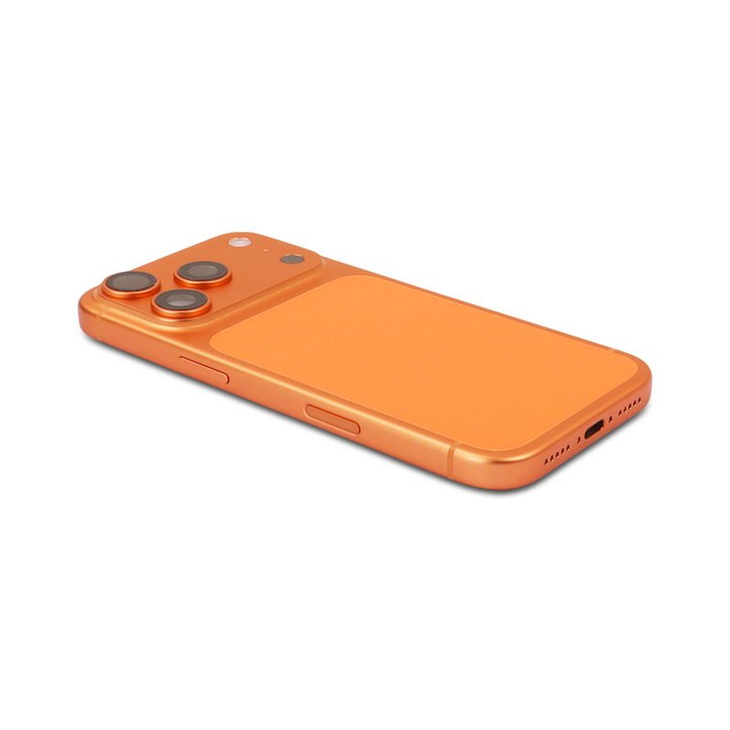 F4032UZ54CO-1.jpg Rear Housing with small parts For iPhone 17 Pro (EU Version) Cosmic Orange Pulled - imagine 1
