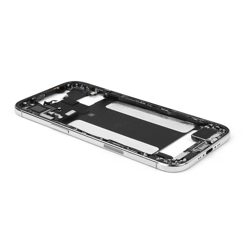 MA836RZ261-1-20.jpg Frame For Apple iPhone 18 Pro Max Silver Pulled A - imagine 1