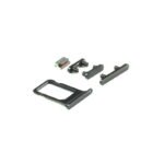 Housing Button Set For iPhone 12 Mini Black OEM-Equivalent