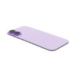 Back Cover incl. Camera lens, Flash Light and Wireless Charging For iPhone 17 Lavender Pulled B