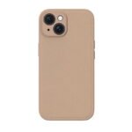 NOVANL SleekPU Leather For iPhone 15 Plus Brown
