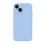 NOVANL SleekPU Leather For iPhone 15 Plus Blue
