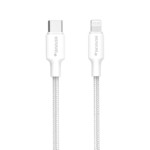 NOVANL SpeedCharge USB C to 8 Pin Cable 30W (1M) White