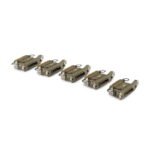 Charging Port ( 5 Pieces , Soldering Required) For iPhone 14 Pro /14 Pro Max Gold OEM-Equivalent