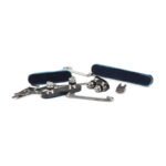 Housing Button Set (Power, Volume, Switch) For iPhone 15 Pro/ 15 Pro Max Black Titanium OEM-Equivalent