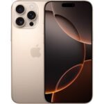 Telefon mobil Apple iPhone 16 Pro Max, 256GB, 5G, Desert Titanium - Ca Nou - Baterie 90%